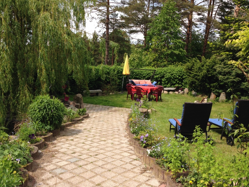 Blick in den Garten