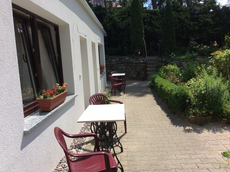 Sitzplatz im Garten