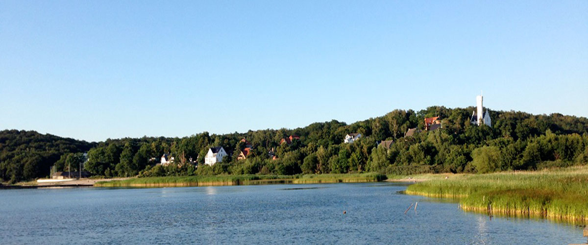Lietzow auf Rügen – Blick auf den Bodden